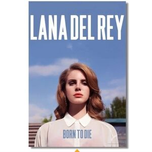2/$10 Lana Del Rey Canvas Music Poster NWT